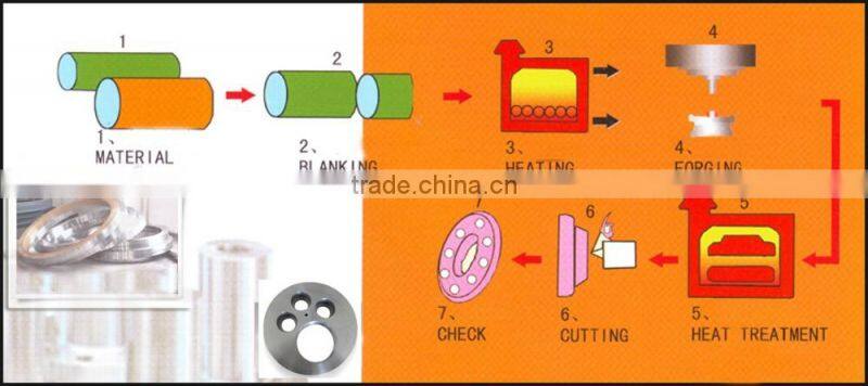 China professional high qualty custom manufactures stainless steel forging parts
