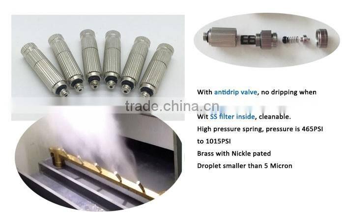 TY1957 CE 24V 0.2L/min 60W 40Bar high pressure misting system for cooling