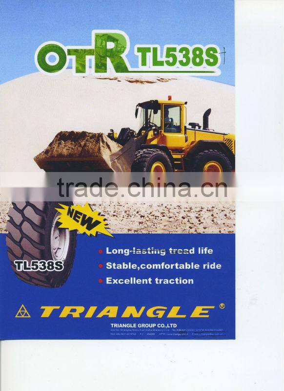 Triangle Brand OTR Factory Supplier TM518 23.5R25 alibaba tires