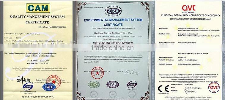 Liulin 4LZ-1.8 mini grain harvester