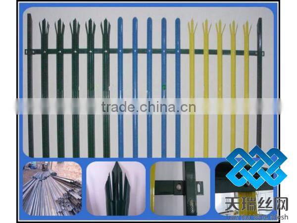 palisade fence /galvanized palisade fence/powder coated palsade fence