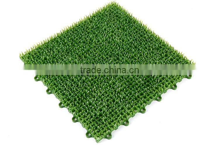UV stabilized Eco - friendly portable artificial grass turf for Entrance