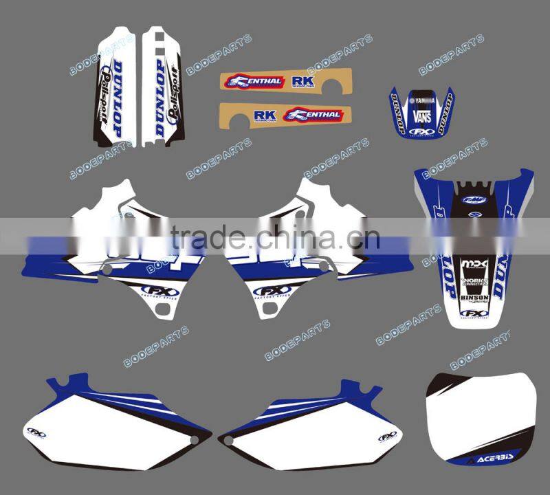 New Style TEAM GRAPHICS&BACKGROUNDS DECALS STICKERS Kits for YAMAHA 4 STROKES YZ250F YZ400F YZ426F YZF 1999-2002