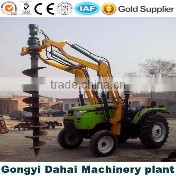 High quality DH-1004 hydraulic rotary pile driver machine, hydraulic screw pile driving machine