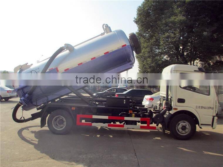DFAC sewage suction tanker truck for sale