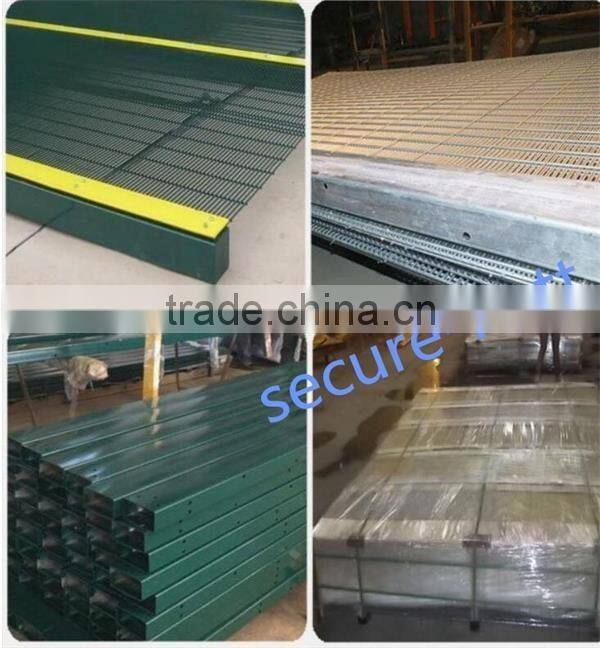 V Beam & Flat Beam Prison Mesh Panel Fence 358 Anti climb Fencing