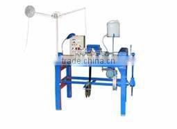 Semi-automatic shoelace tipping machine