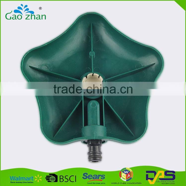 8 function star ground-set sprinkler freestanding garden water sprinkler