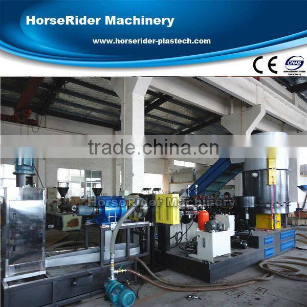cost plastic recycling machine pe pp double stage compactor pelletizer machine