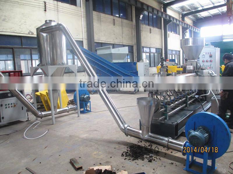 WPC wood pelletizing granulating machine line/wpc pelletizing machinery/wpc pellet machine