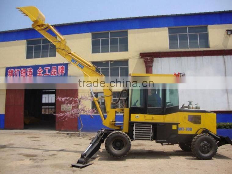 WZ25-20 tunnel dedicated backhoe loader/basement dedicated backhoe loader