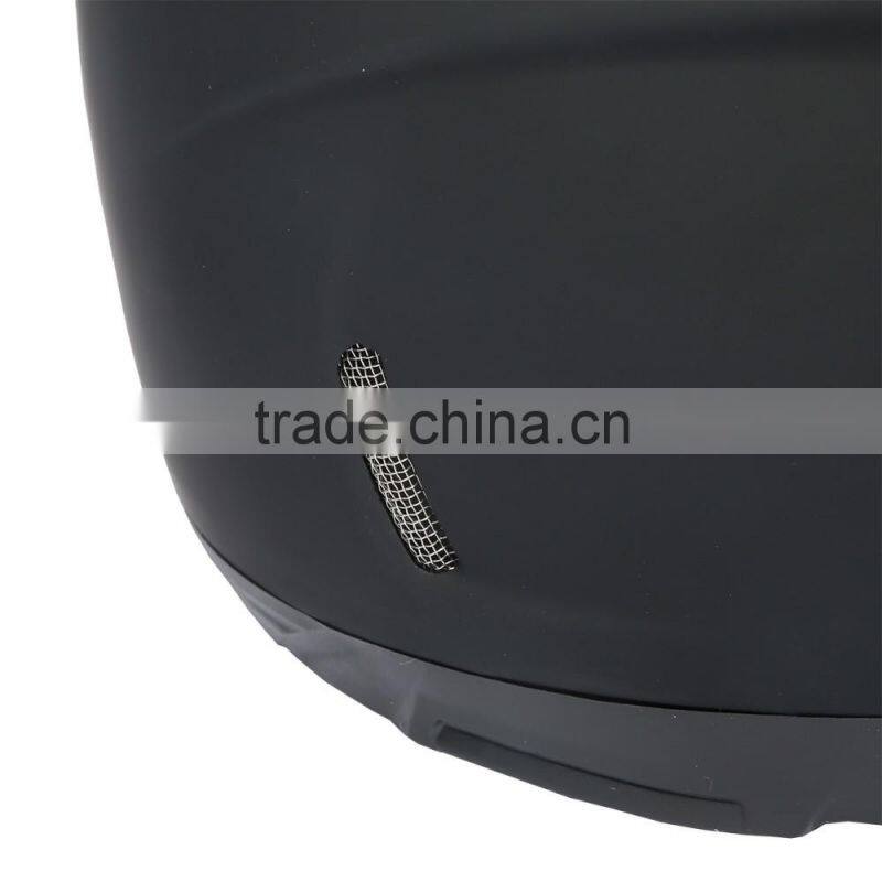 Dual Visor Matte Black Street Sport Bike Full Face Motorcycle Helmet M/L/XL