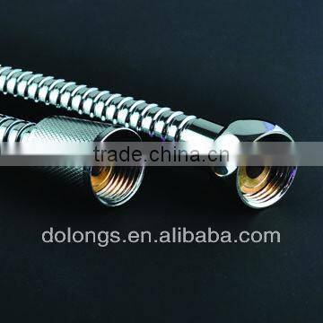 stainless steel Plating Chrome PVC&EPDM shower hose (1.2m~2.om)