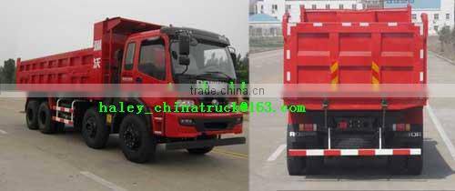 china foton rowor 8*4 dump truck for sale