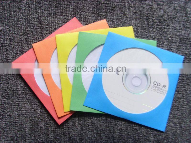 Factory Wholesale non-woven plastic cd/dvd sleeves