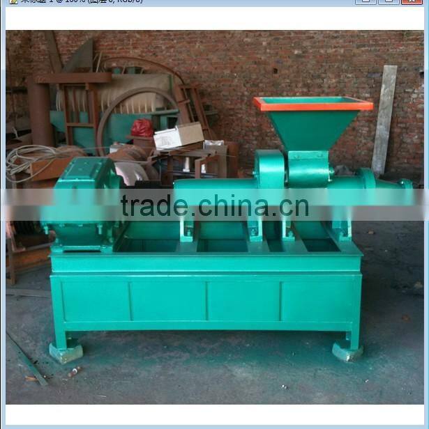 screw extruding hollow wood charcoal briquette machine