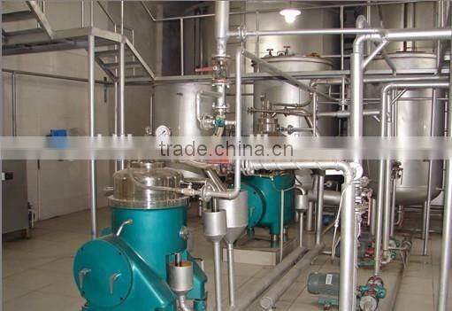Easy operation crude soybean oil refinery