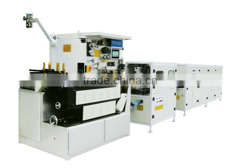 Automatic tinplate aerosol cans production line