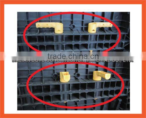 reusable plastic concrete formwork
