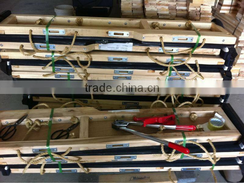 27" X 36" red vinyl coating Panel mover with 2 bars for moving industry