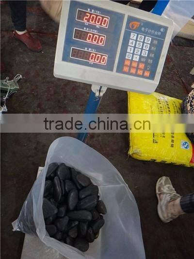 stone pebble;black pebble stone;garden pebble stone decoration