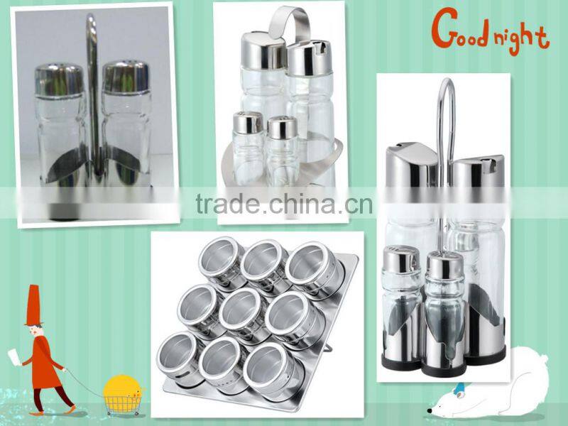 Wholesale Condiment Container, Curry Condiment Bottle,Stainless Steel Condiment Set