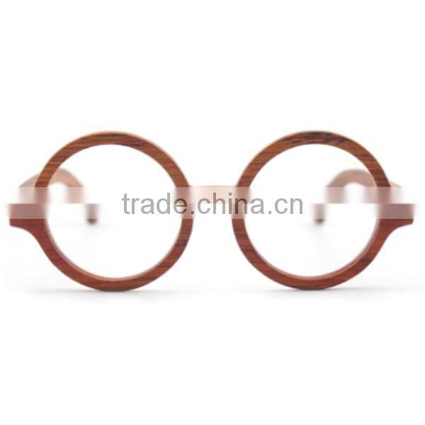 100% Rosewood sunglasses wholesale nature wood round sun glasses