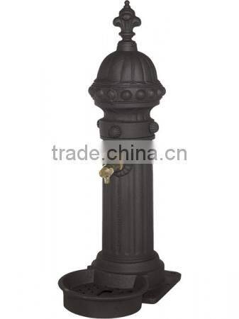 Antique cast iron wall fountain,outdoor water fountain