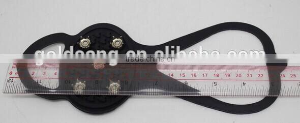 Five teeth Rain and snow weather or leisure fishing anti-skid silicone crampon