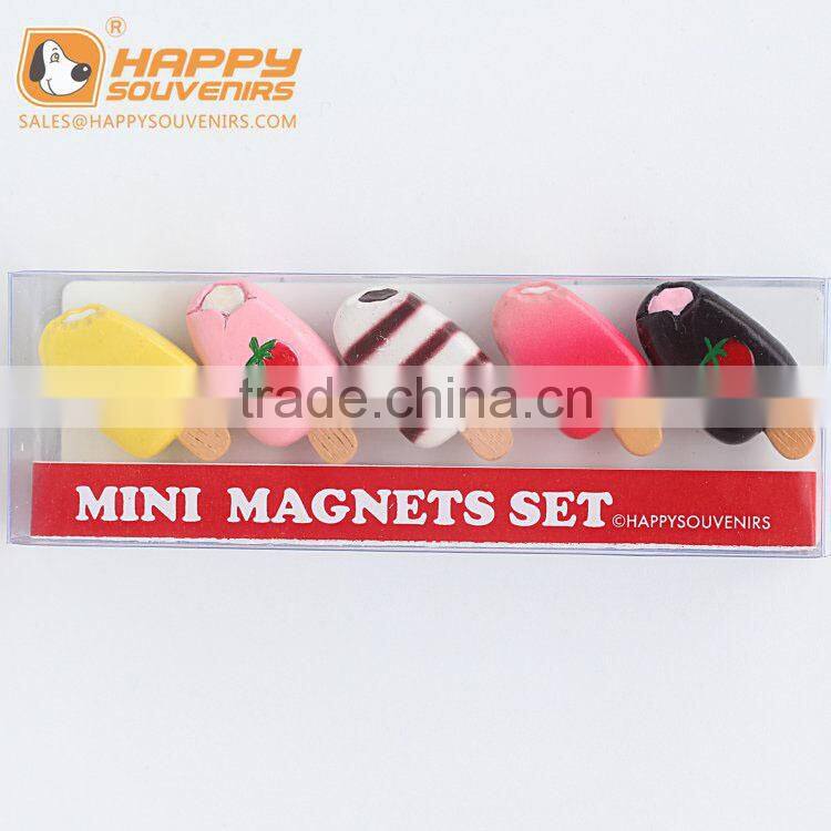 Personalized mini custom resin fridge magnet for decor