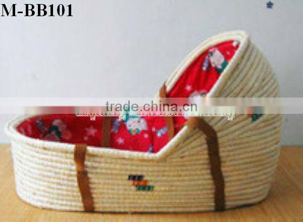 dolls moses basket /willow baby basket 2013the latest product(factory provide)