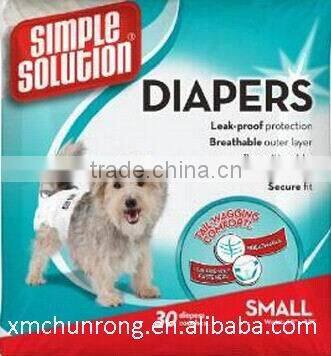 pet diaper, pet dog diaper, disposable pet diaper
