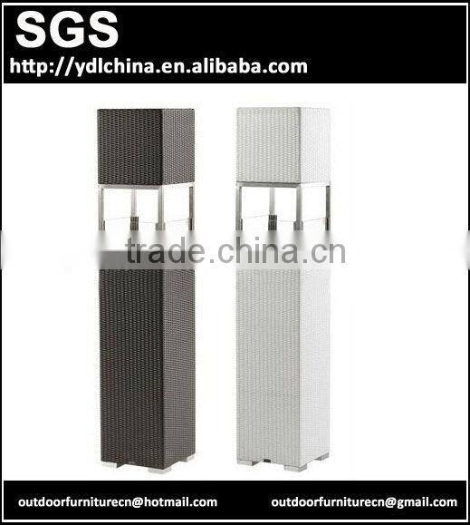 rattan garden planter