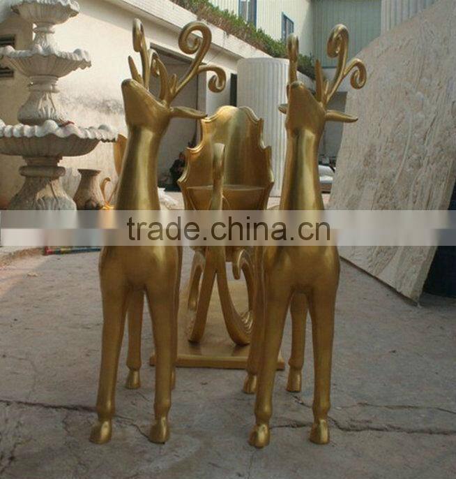 Large deer decoration