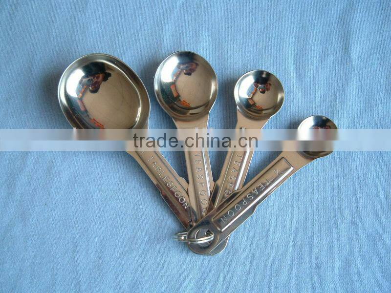 Stainless Steel Round Measuring Cup Set of 4 Classic