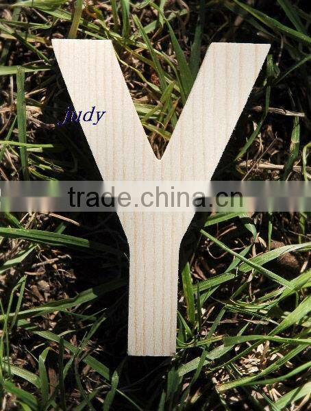Decorative small wooden craft alphabet letters Wholesale