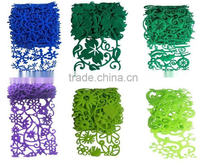 hot sale high quality eco friendly new products christmas felt ribbon on alibaba express made in china for promotional gift