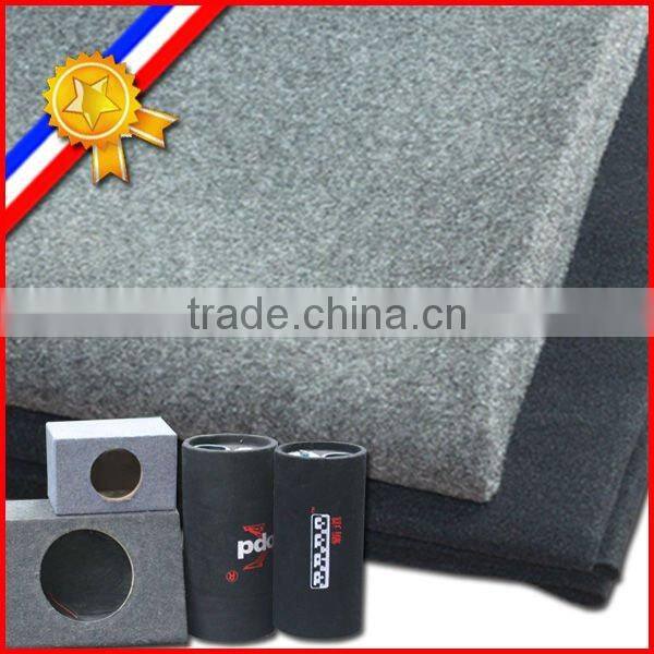 polyester punched non woven felt textiles for sound boxes