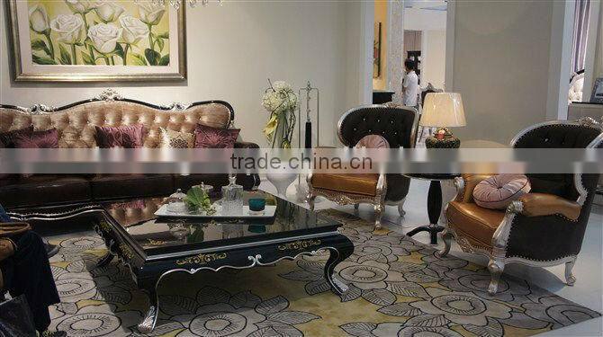 Elegant luxury simple design bedroom set,bed,sidetable,dresser&mirror, hand made and can be customized--BG90440 MOQ:1 SET