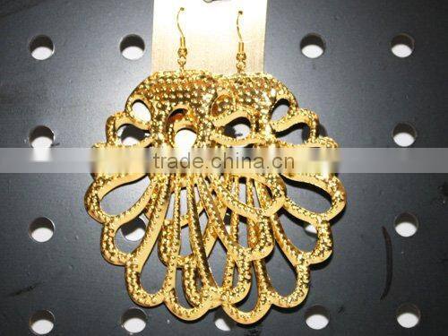 gold jewelry of earring