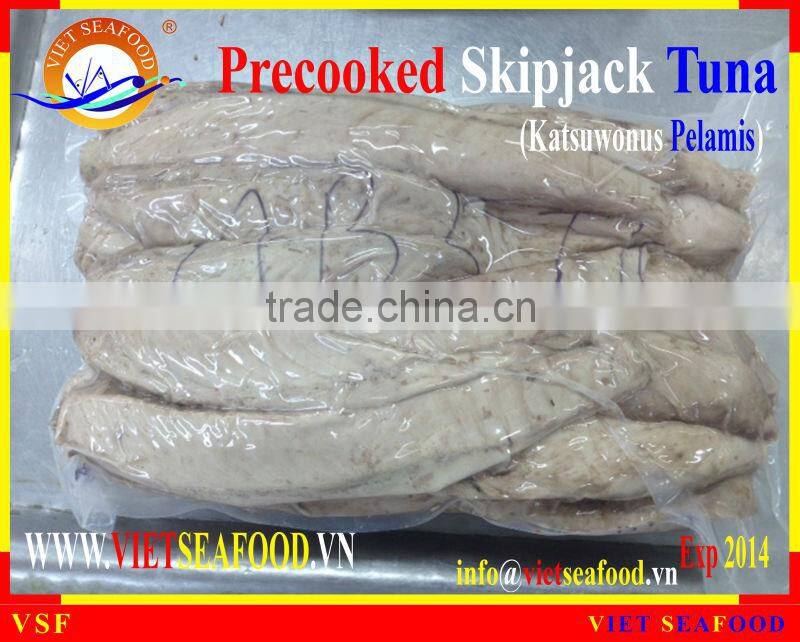 PRECOOKED SKIPJACK TUNA LOIN