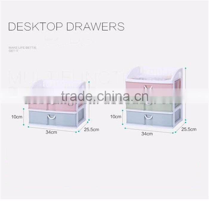 Two size of Macaron Plastic Desktop Drawer
