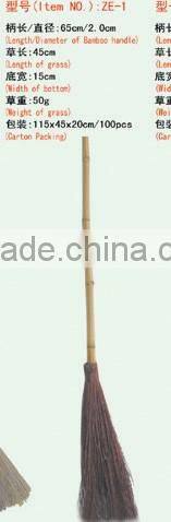 thanksgiving festive grass broom