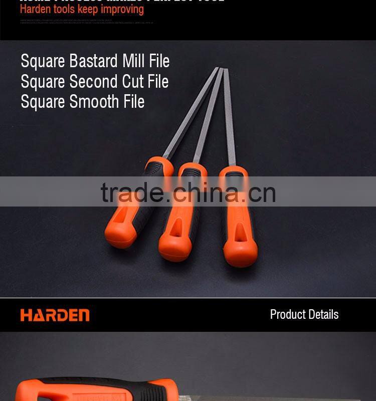 Professional 12" Square Bastard Mill File With Soft Handle