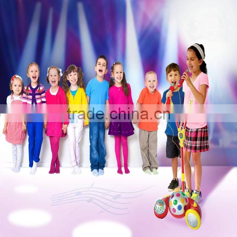 2016 hot wholesale cheap dual multifunctional electronic karaoke machine toy for kids