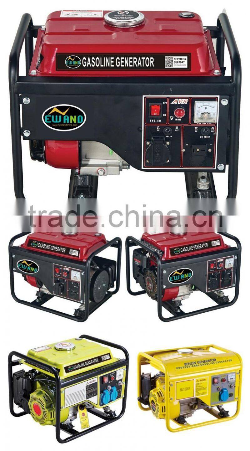 154F 2.5HP Gasoline engine Generator/AC output 220V50HZ/mini generator