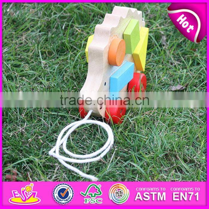 2016 best sale children wooden magnetic blocks,top fashion wooden magnetic blocks W05B133