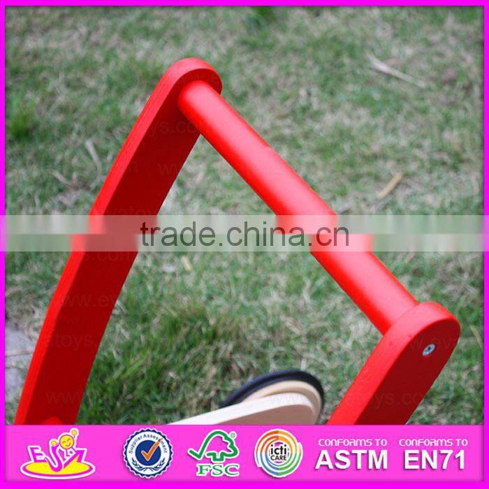 2015 Best seller wooden walker toy for kids,Fuuny play children wooden walker,Top quality wooden walking toy for baby W13C013