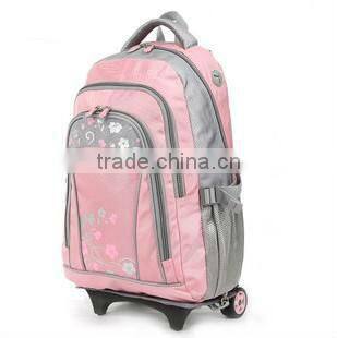 Large capacity trolley bag for middle school students with polyester