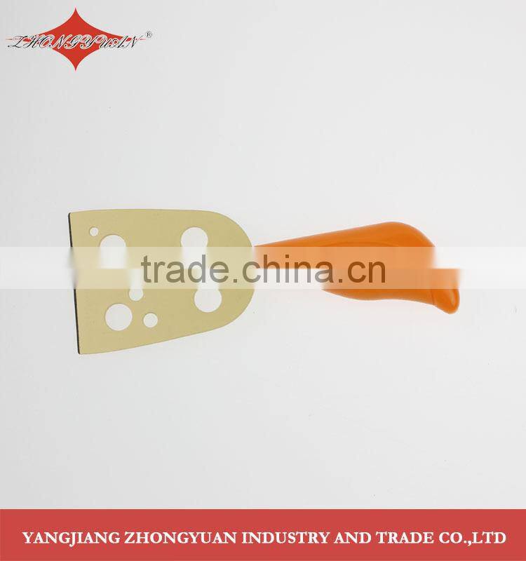 Novelty colorful non-stick decorative cheese knife set